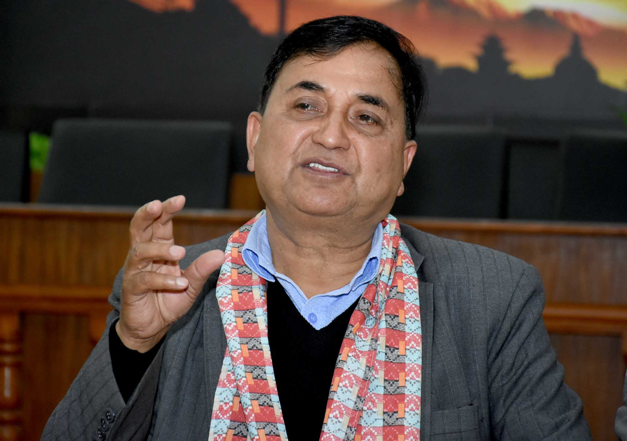 Image result for कार्यवाहक प्रधानमन्त्री एवं रक्षामन्त्री ईश्वर पोखरेल