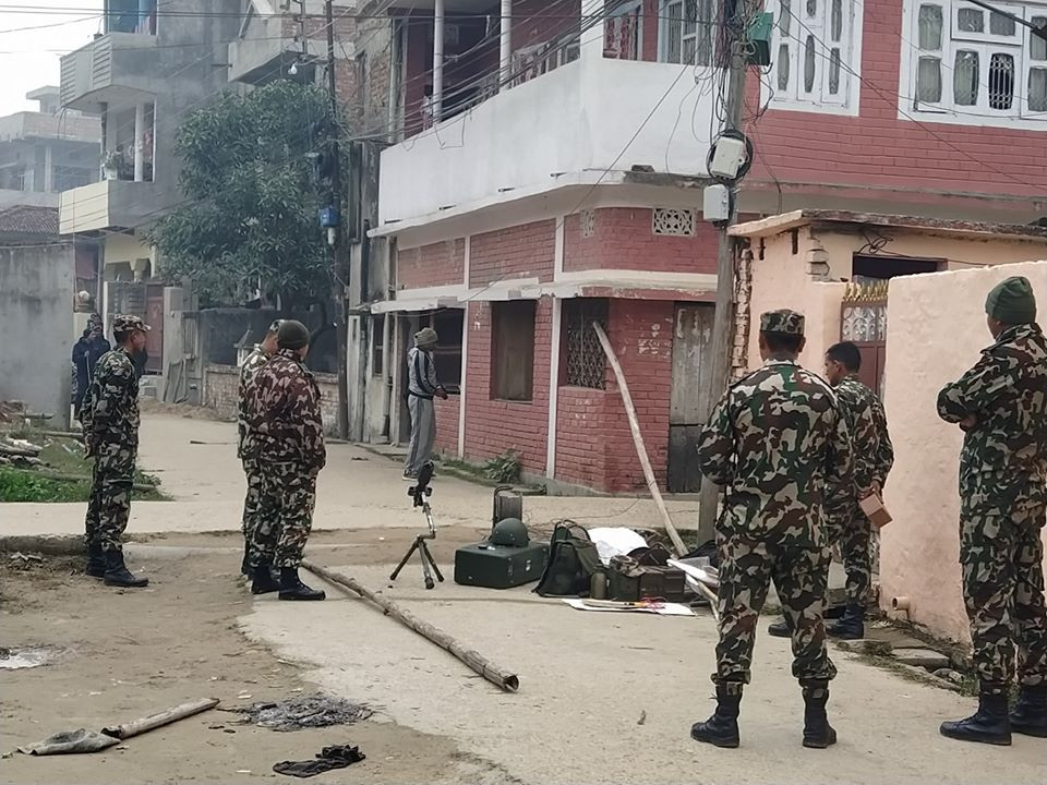 जनकपुरका दुई  स्थानमा शंकास्पद वस्तु, बम हुन सक्ने प्रहरी आशंका