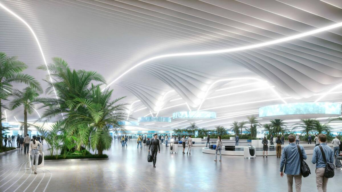दुबईमा संसारकै ठूलो विमानस्थल बन्दै