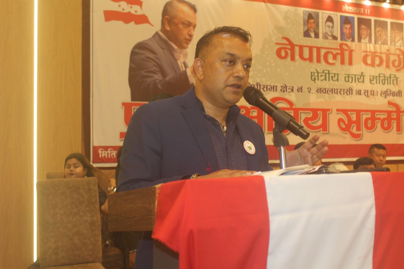 मुलुकमा विकास भएको छैन भनेर गलत सन्देश प्रवाह नगराैँ : गगन थापा