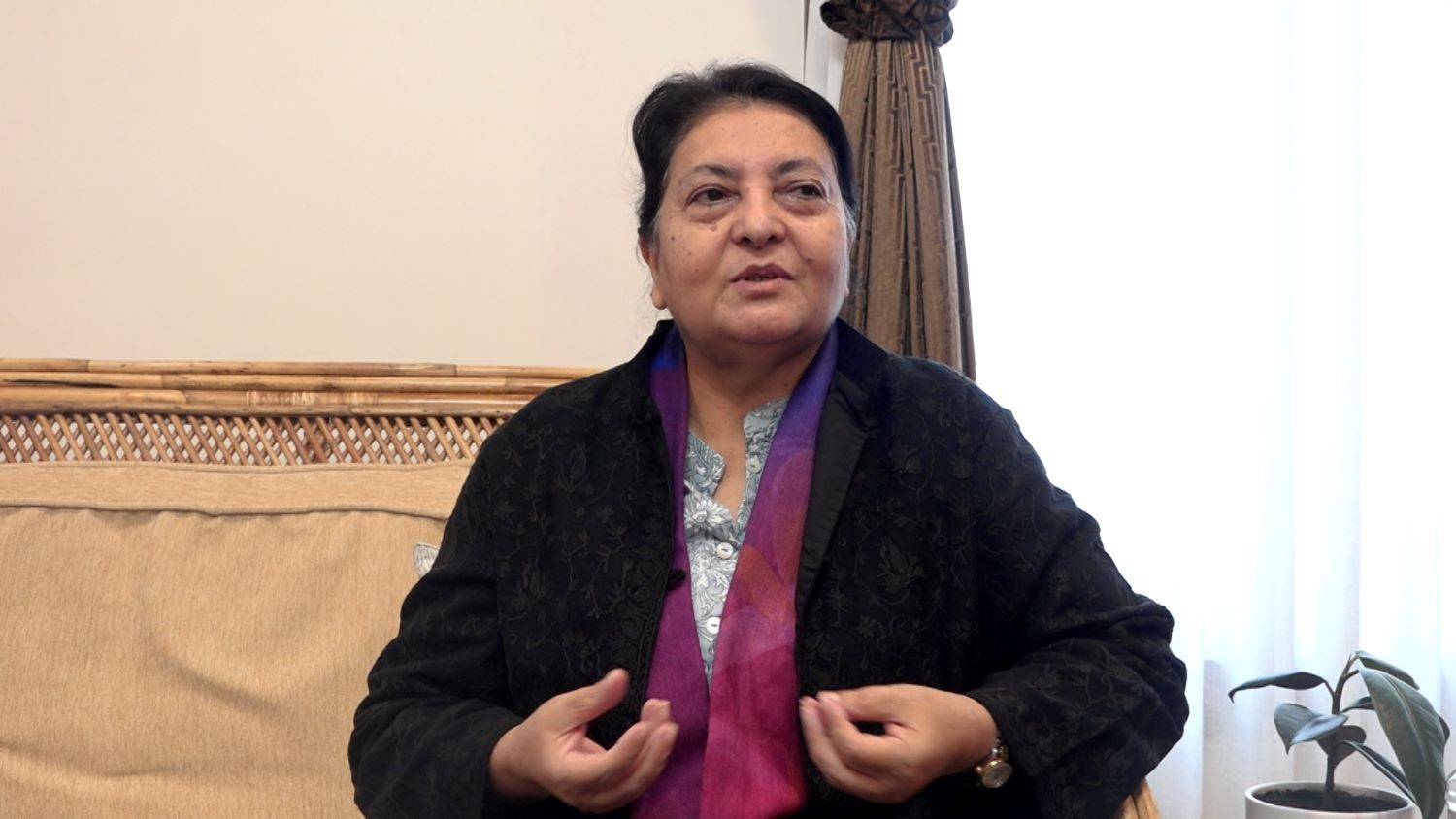 बाँकी जीवन राष्ट्रका लागि समर्पित गर्ने इच्छा छ: पूर्वराष्ट्रपति भण्डारी