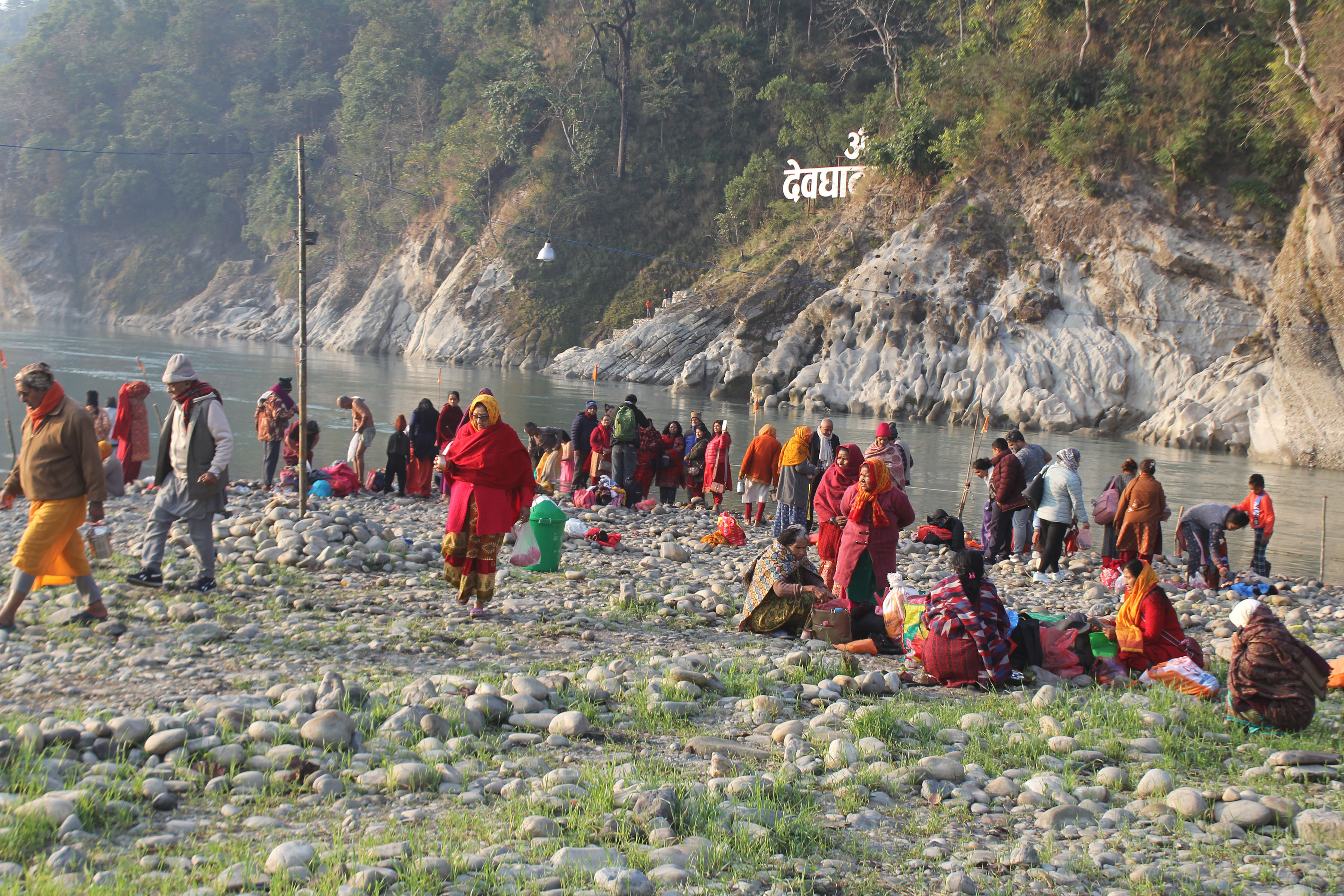 देवघाटमा माघे सङ्क्रान्ति मेला, करिब ५ लाख श्रद्धालु आउने अनुमान