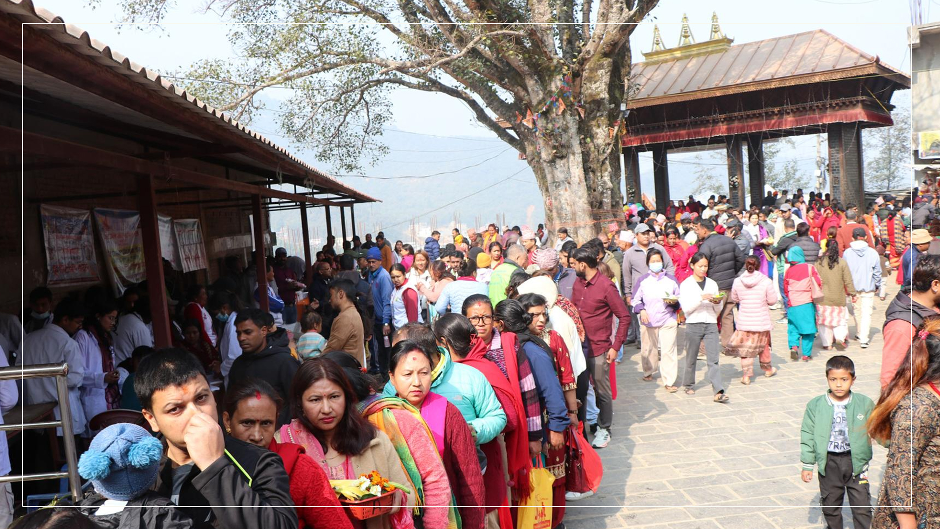 डोलेश्वरमा एकै दिन ६० हजारले गरे दर्शन, साधुसन्तको बिदाइ आज