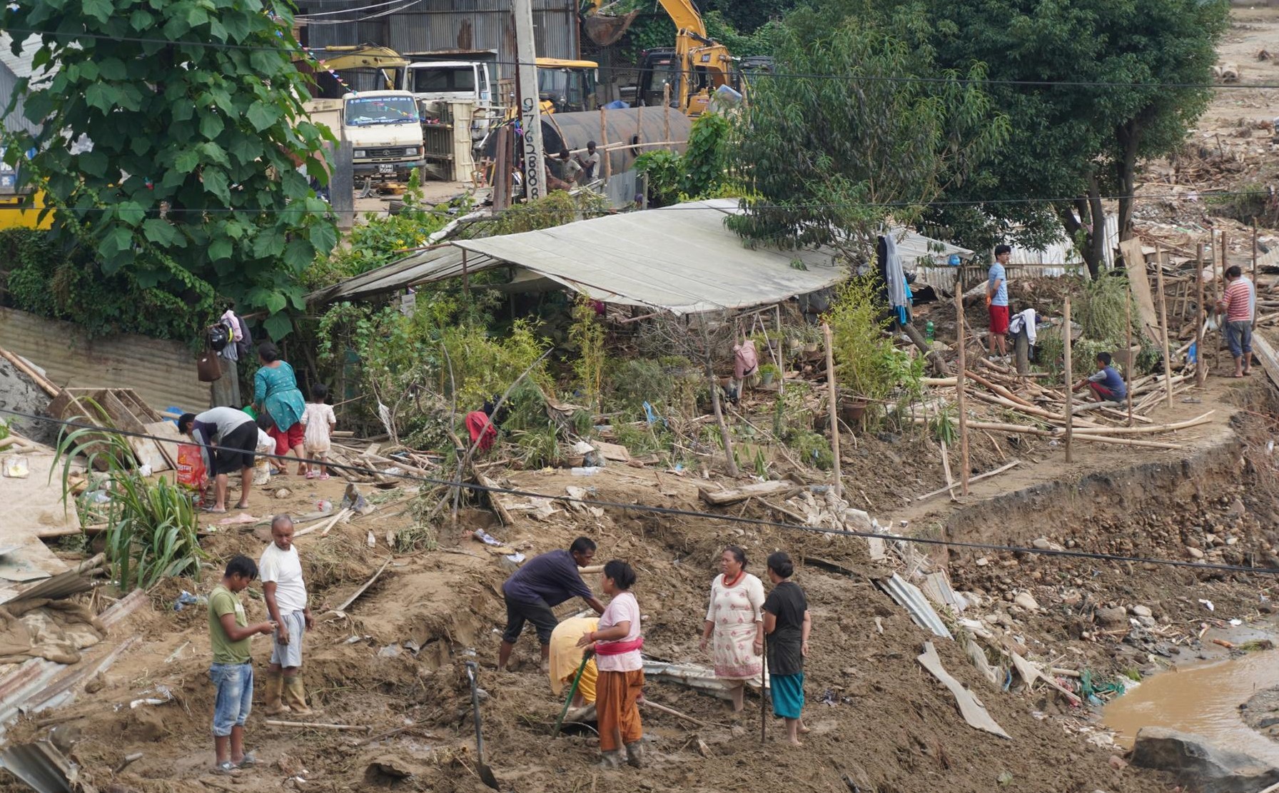 दलहरूका शक्ति प्रदर्शनमा देखिने युवा 'मसल' विपद्‌मा काम लागेन