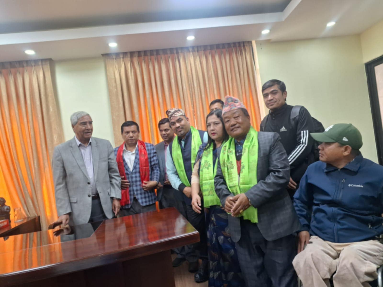 राष्ट्रिय लोकतान्त्रिक अपाङ्ग संघको नवनिर्वाचित कार्यसमितिलाई देउवाको बधाई