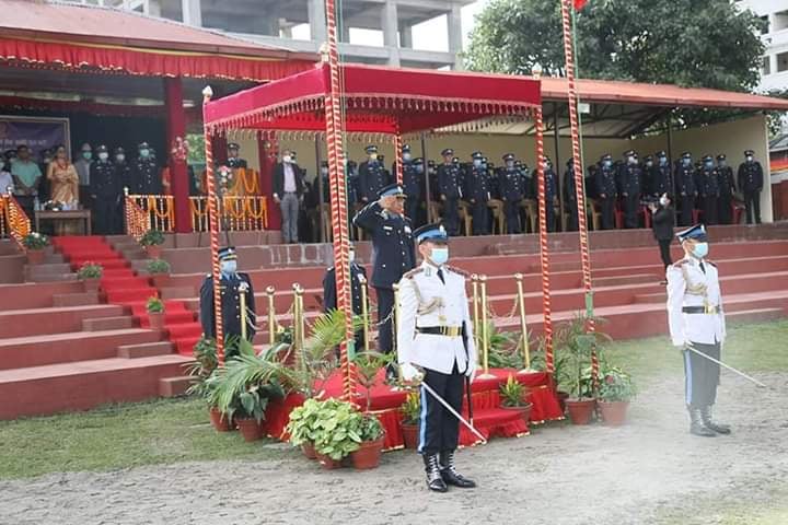 सेवानिवृत्त हुन लागेका आईजीपी ज्ञवालीसहितका वरिष्ठ प्रहरी अधिकृतहरूको विदाइ