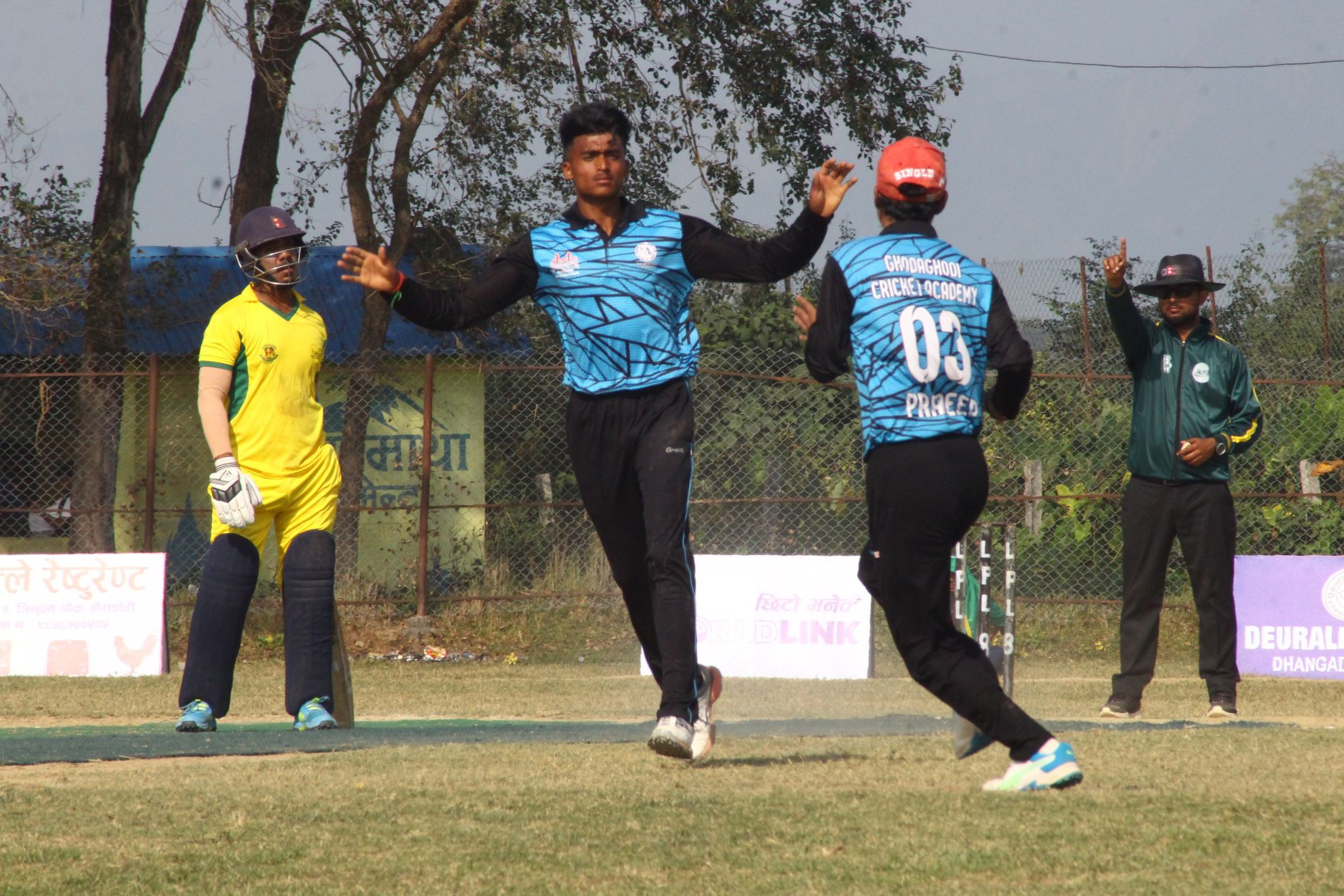 एलपीएल: घोडाघोडी र कैलाली जिल्ला क्रिकेट क्लब विजयी
