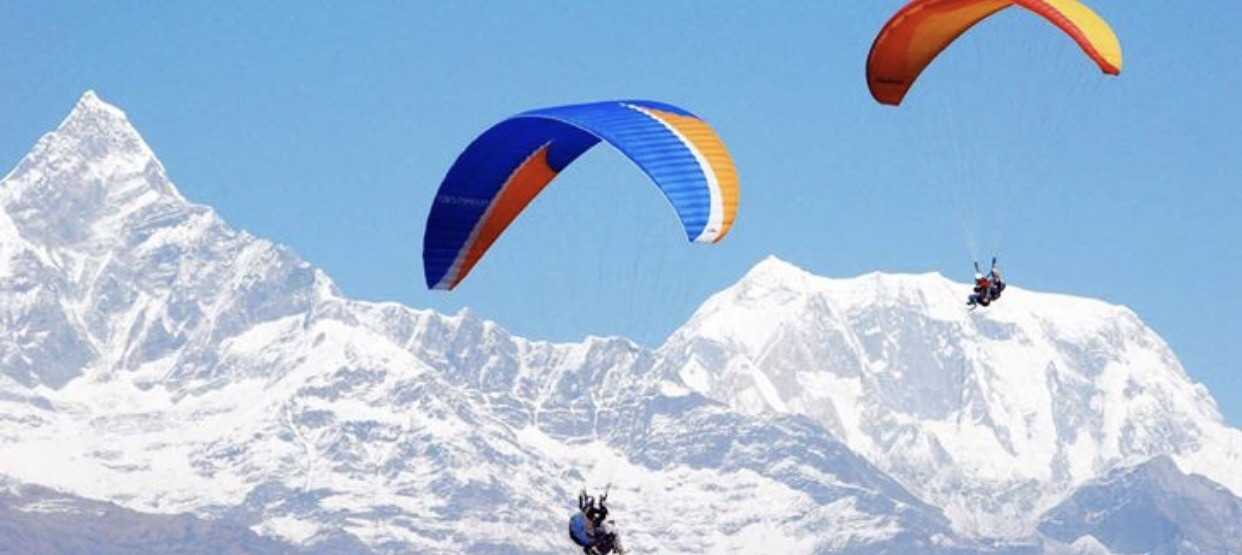 अवैध प्याराग्लाइडिङ उडान