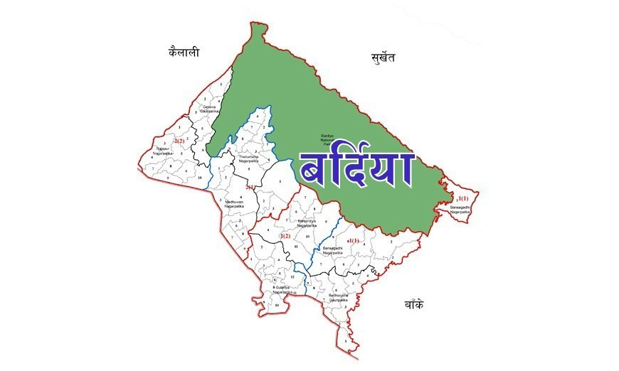बर्दियामा जारी निषेधाज्ञा राति १२ बजेदेखि हट्ने