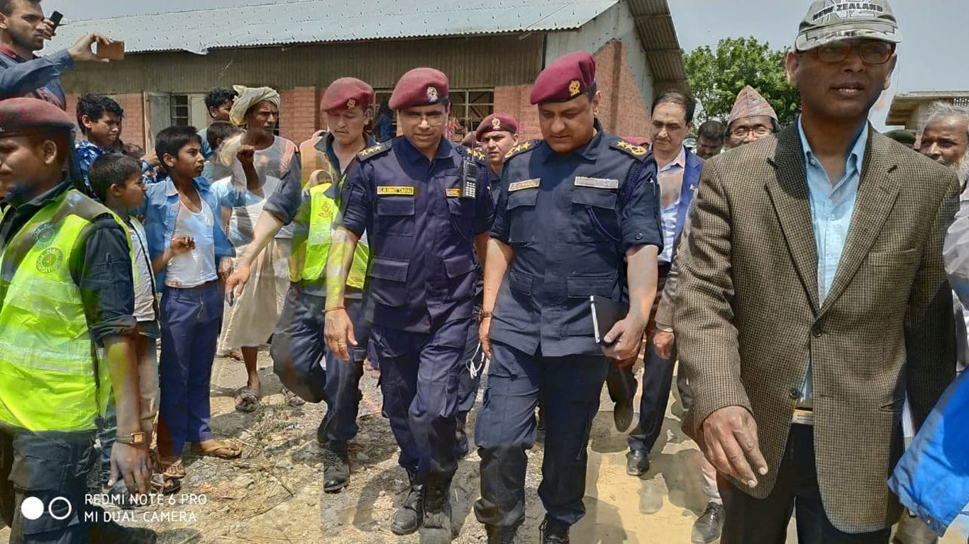 पानीको भरमा बितेको आइतबारको त्यो रात
