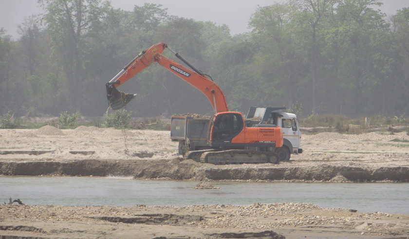 क्रसर उद्योग सञ्चालनमा रोक