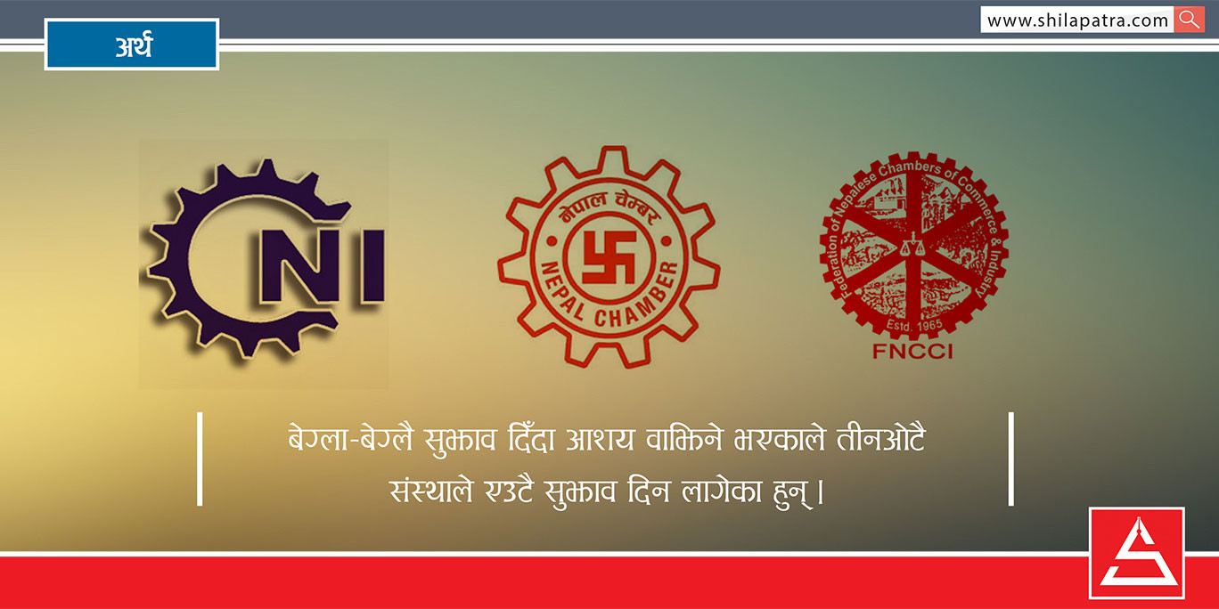 निजी क्षेत्रका संस्थाले बजेट सुझाव संयुक्त बुझाउने