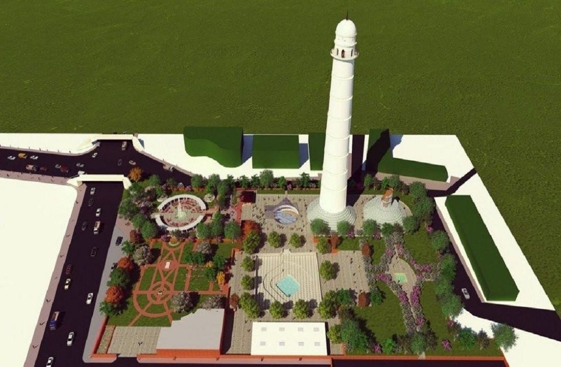 रोकिएको धरहरा पुनर्निर्माण अझै सुरु भएन