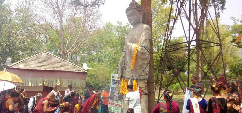 ६ वर्षदेखि बुद्ध मूर्ति प्रहरी निन्त्रणमा