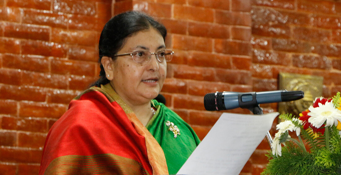 विवादास्पद विधेयकमा राष्ट्रपतिको चासो
