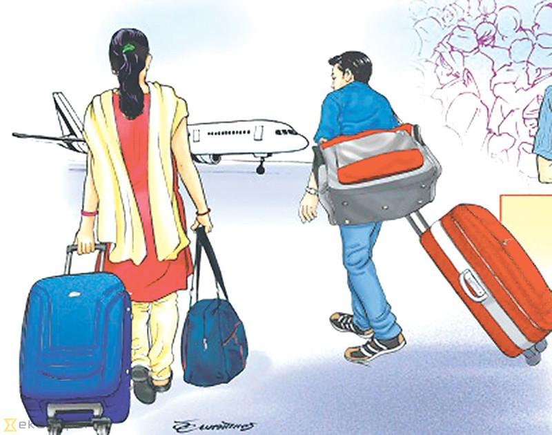रामेछापका २४ प्रतिशत घरका मानिस वैदेशिक रोजगारीमा, खाद्यान्नमै सकिन्छ रेमिट्यान्स