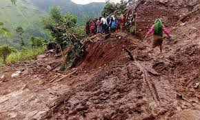पहिराले लमजुङमा २७ घर विस्थापित