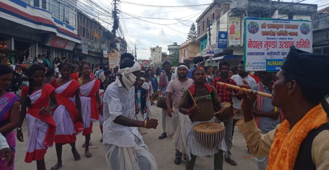 विराटनगरमा ऐतिहासिक रथयात्राको रौनक (फोटो फिचर)