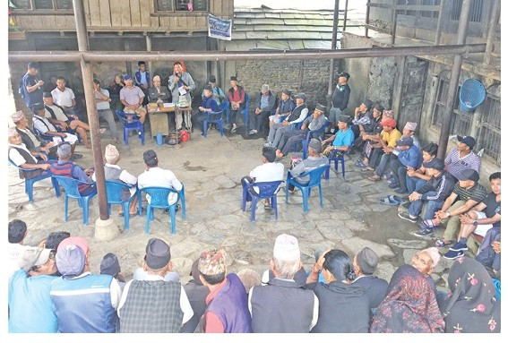 गाउँ व्यवस्थित गर्न भदौ सभा