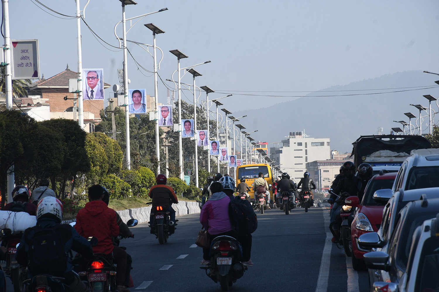 पोलपोलमा राष्ट्रपति