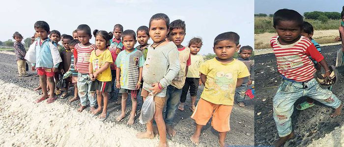 स्कुल जानु छ खाली खुट्टा