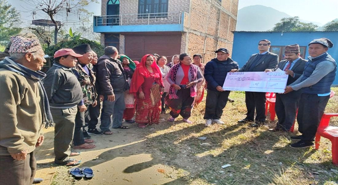 मुक्तिनाथ विकास बैंकद्वारा मृतकको ऋण मिनाहा र फिर्ता