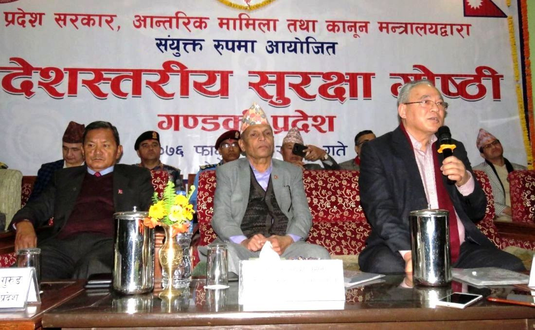 सीमा समस्या कूटनीतिक ढंगबाट समाधान गर्छौं: गृहमन्त्री थापा