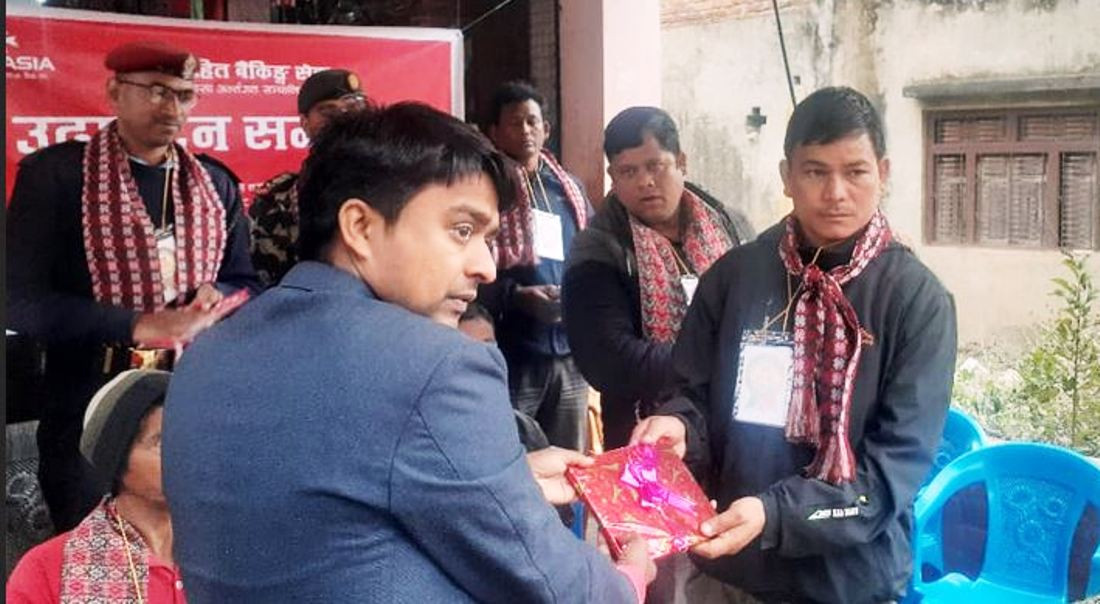 एनआईसीको ५५औँ शाखारहित बैंकिङ सेवा प्युठानको लामाचौरमा