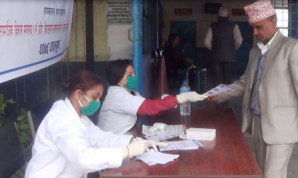 विराटनगर विमानस्थलमा साढे ३ हजार जनाको स्वास्थ्य परीक्षण