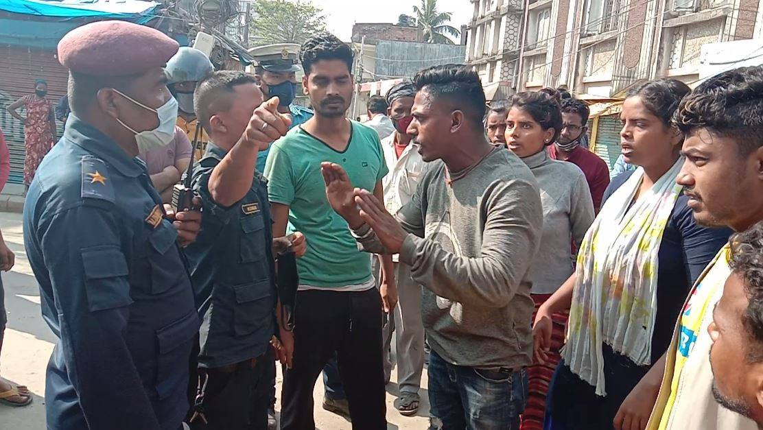 विराटनगरमा झडप