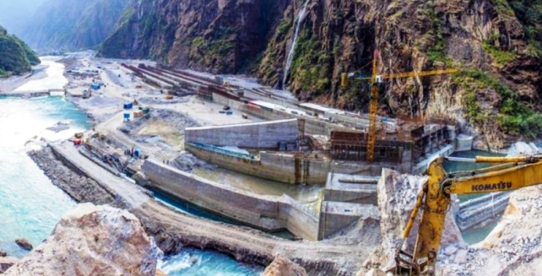 ९ सय मेगावाटको अरुण तेस्रोको काम स्थगित