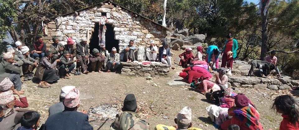 कालीकोटमा कोरोना भगाउन भन्दै पशु बलि