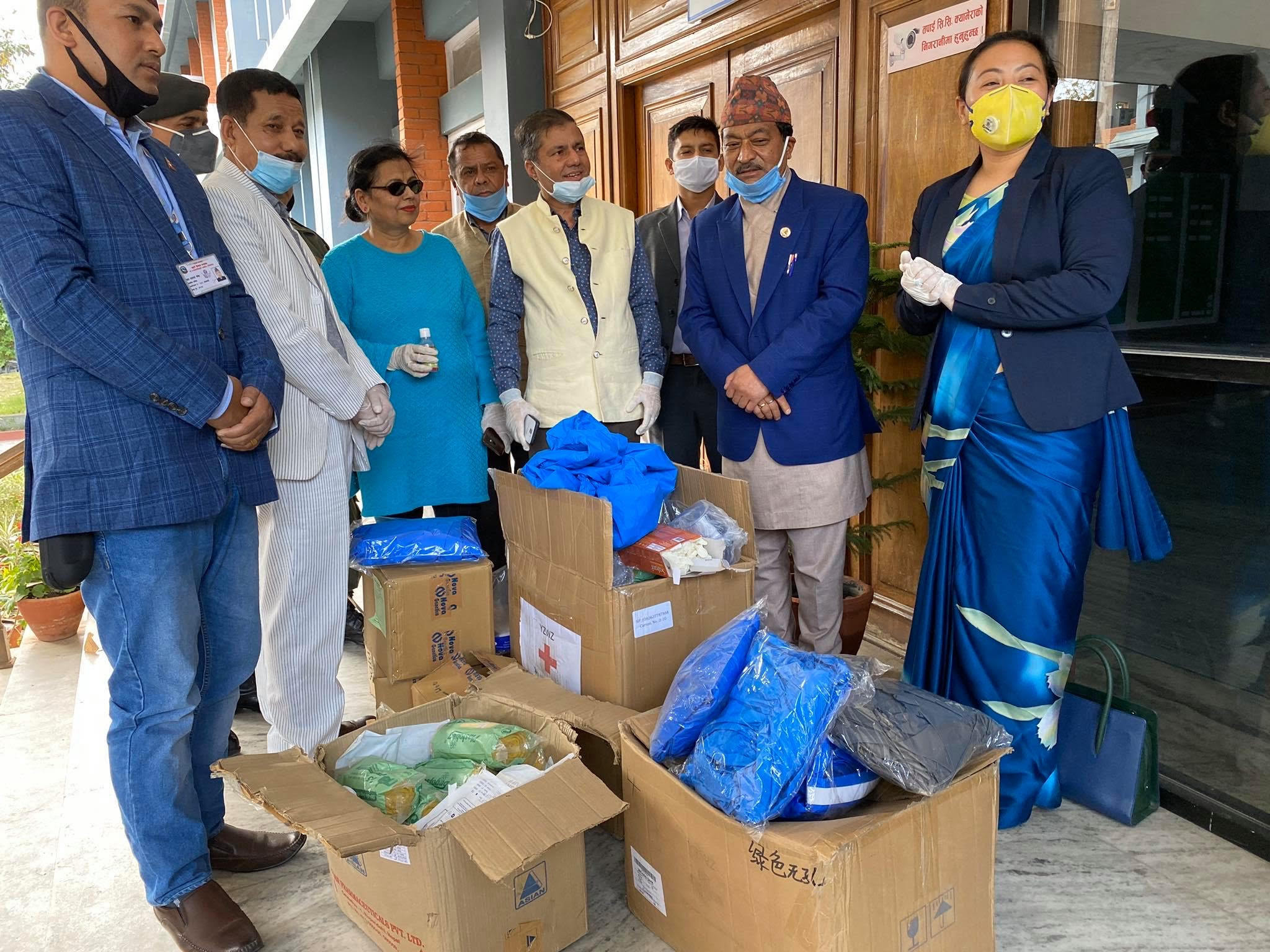 सुदूरपश्चिम प्रदेशलाई स्वास्थ्य सामग्री सहयोग