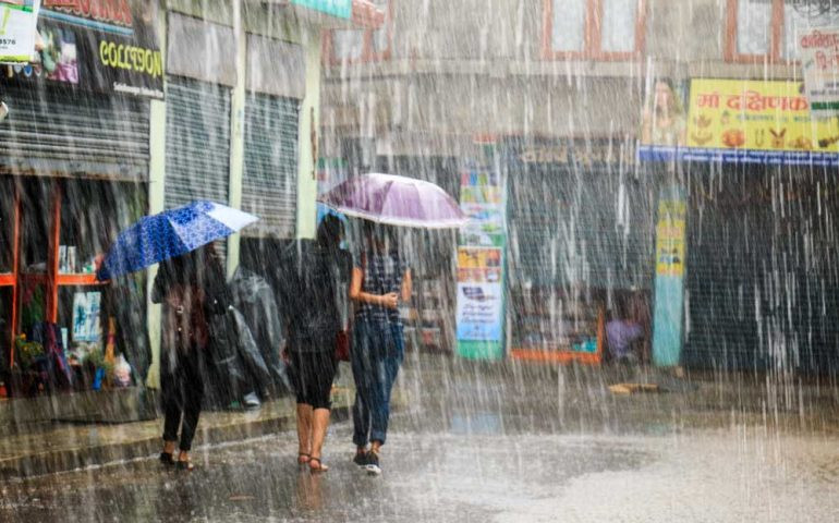 नेपालमा एकैसाथ ५ वायु प्रणाली सक्रिय, अझै १ सातासम्म वर्षा