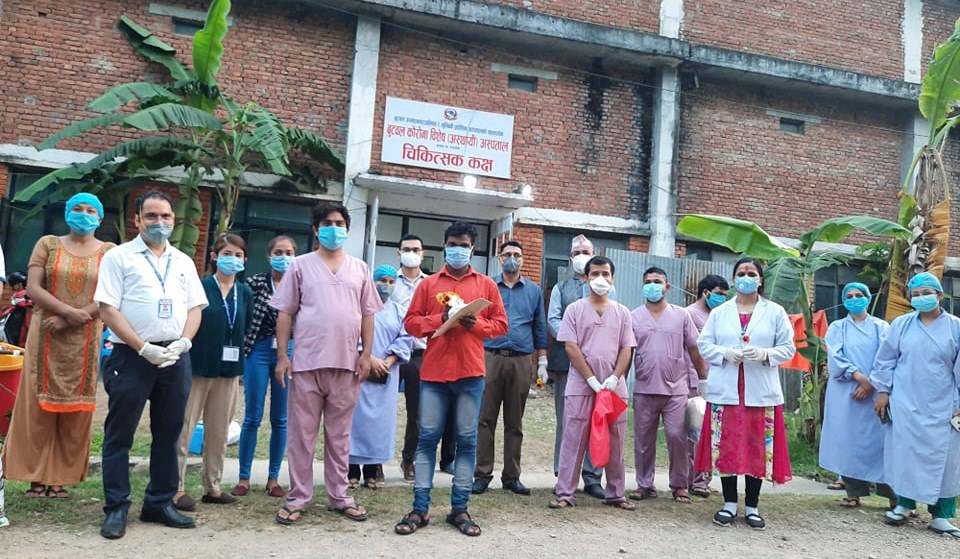 रुपन्देहीका पहिलो संक्रमितले जिते कोरोना
