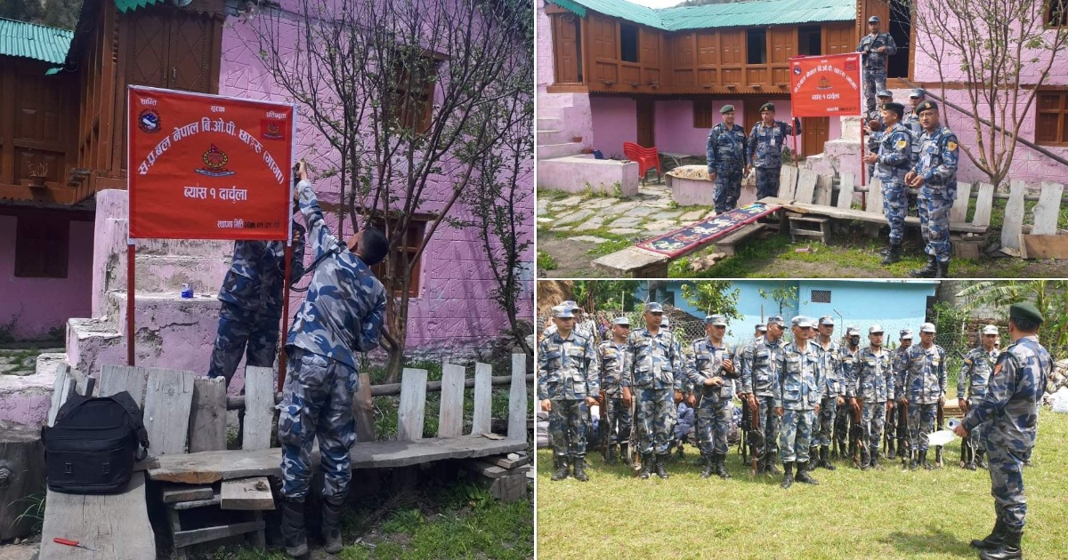 कालापानीमा सशस्त्रको नियमित गस्ती, पञ्चेश्वर र हिल्सामा बीओपी स्थापना हुँदै