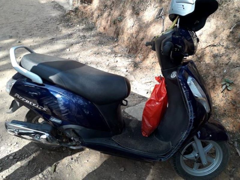 काठमाडौंबाट हराएको स्कुटी सिन्धुपाल्चोकमा भेटियो