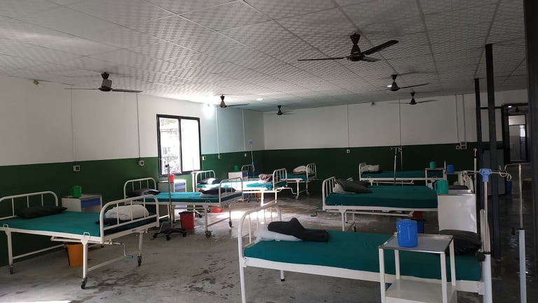 धनगढीकाे ५० शय्याको कोरोना अस्पताल सेतीलाई हस्तान्तरण