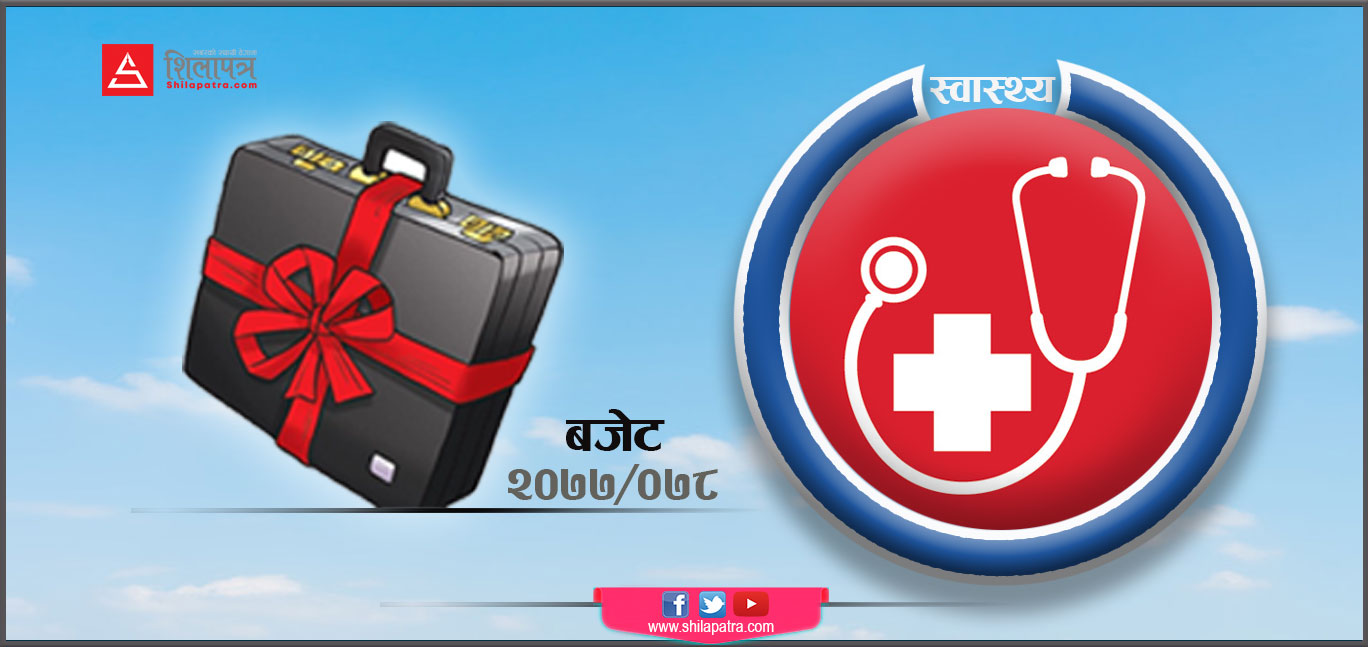 बजेटमा स्वास्थ्य क्षेत्र उच्च प्राथमिकतामा