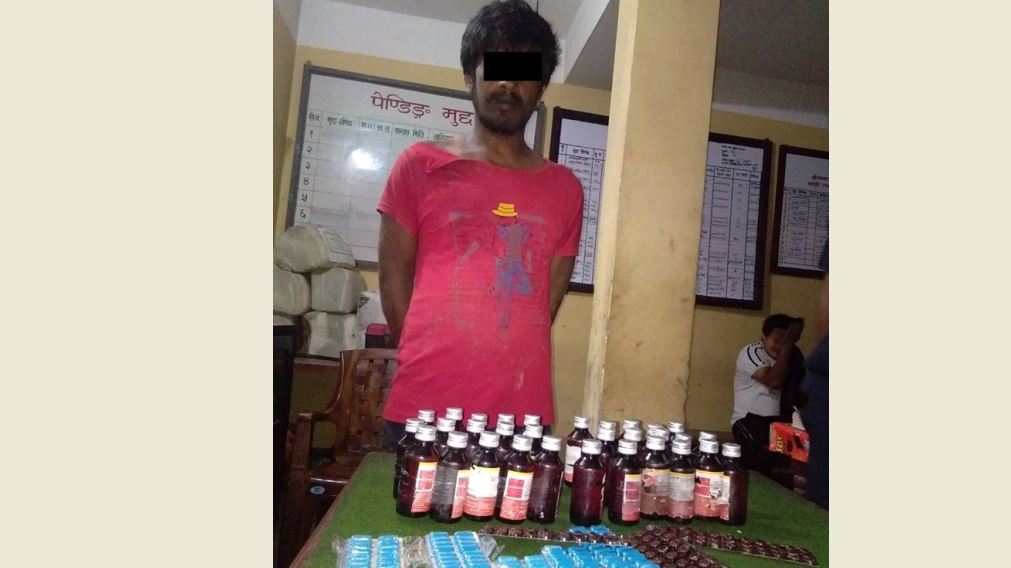 लागूऔषध सहित १ जना पक्राउ
