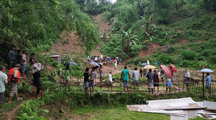 भारतको आसाममा पहिरो, २० जनाको मृत्यु