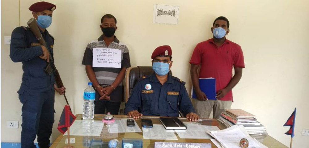लकडाउनका बेला घर आउँदा समातिए ६ वर्षदेखि फरार डाँका मुद्दाका अभियुक्त