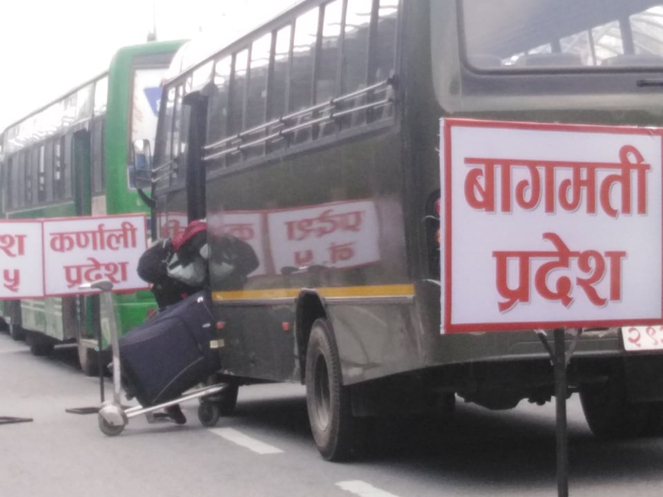कुवेतबाट नेपाली लिएर आएको दोस्रो विमान पनि काठमाडौंमा अवतरण