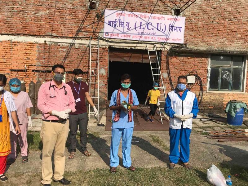 भेन्टिलेटरमा राखेर उपचाररत कोरोना संक्रमित युवा निको भए