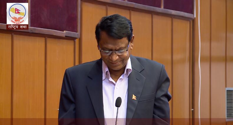 बजेटको विरोधमा संसदमा मौन धारण, विनियोजन विधेयकको छलफल बहिष्कार