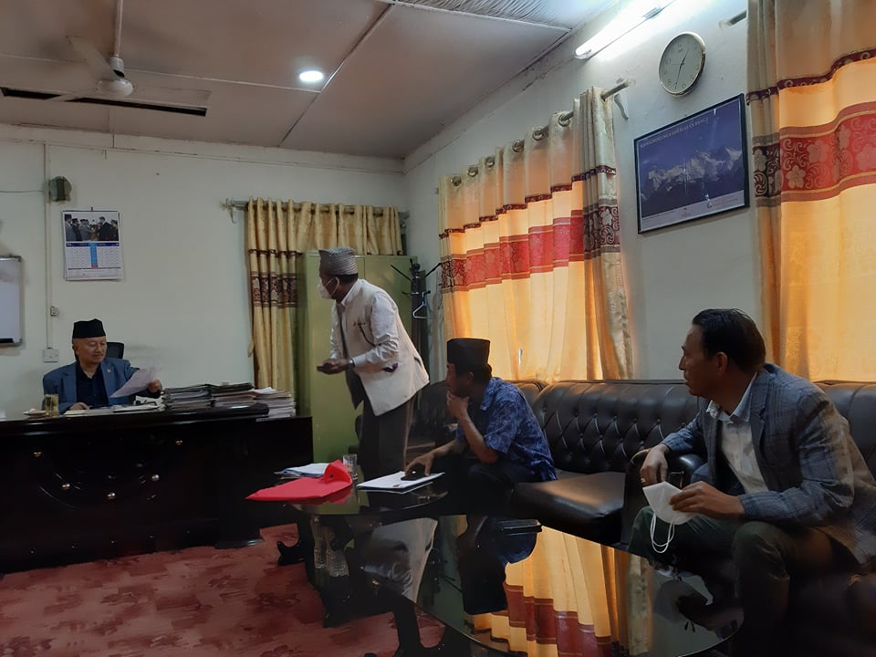 संविधानसभा अध्यक्षको टेबुलमा सांसदले मेडिकल रिपाेर्ट फालेपछि....