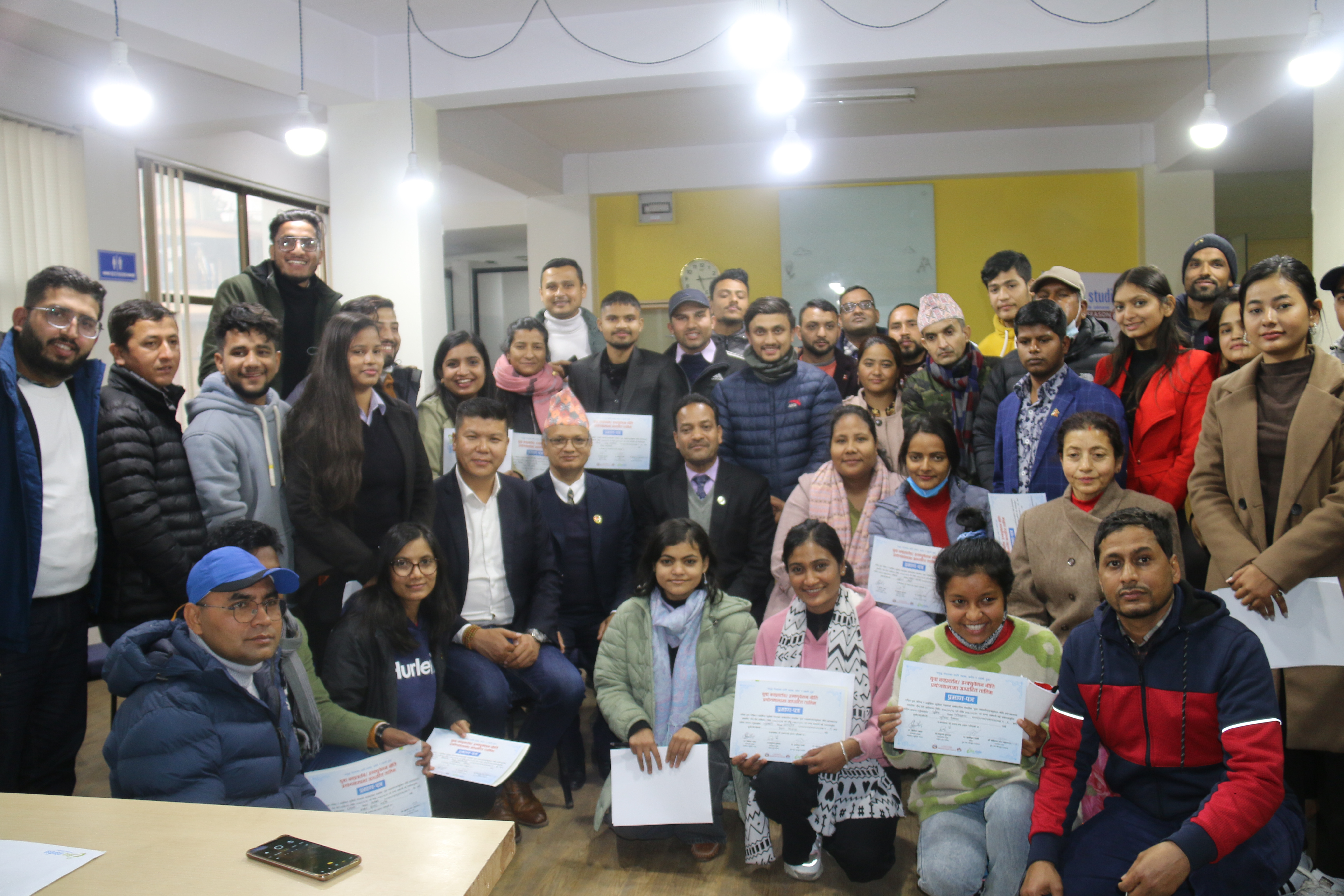 युवालाई खेलकुदमन्त्रीको सुझाव- रोजगार हाेइन, स्वरोजगार हुन बल गराैँ