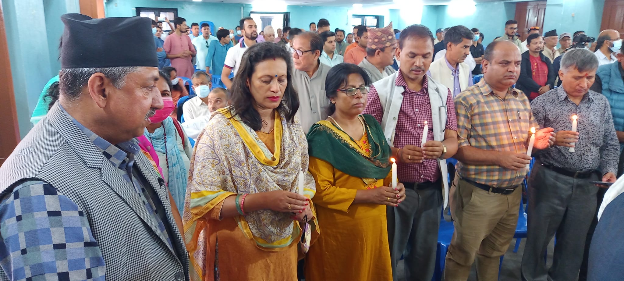 कांग्रेस नेता गिरीको स्वास्थ्यलाभको कामना गर्दै प्रार्थनासभा