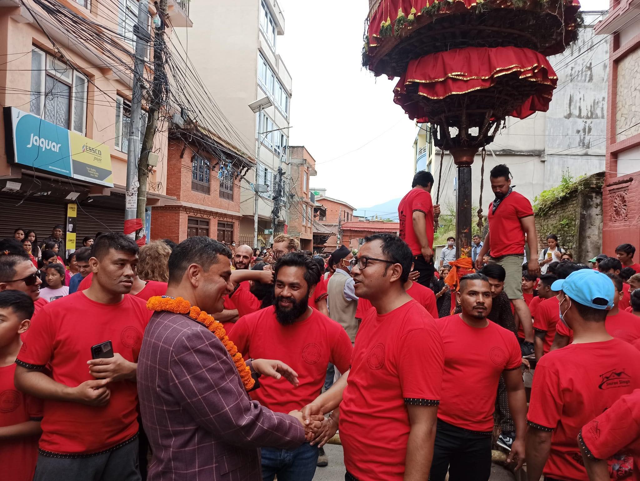 हाँडीगाउँबाट सुरु गरे प्रदीप पौडेलले चुनावी कार्यक्रम 