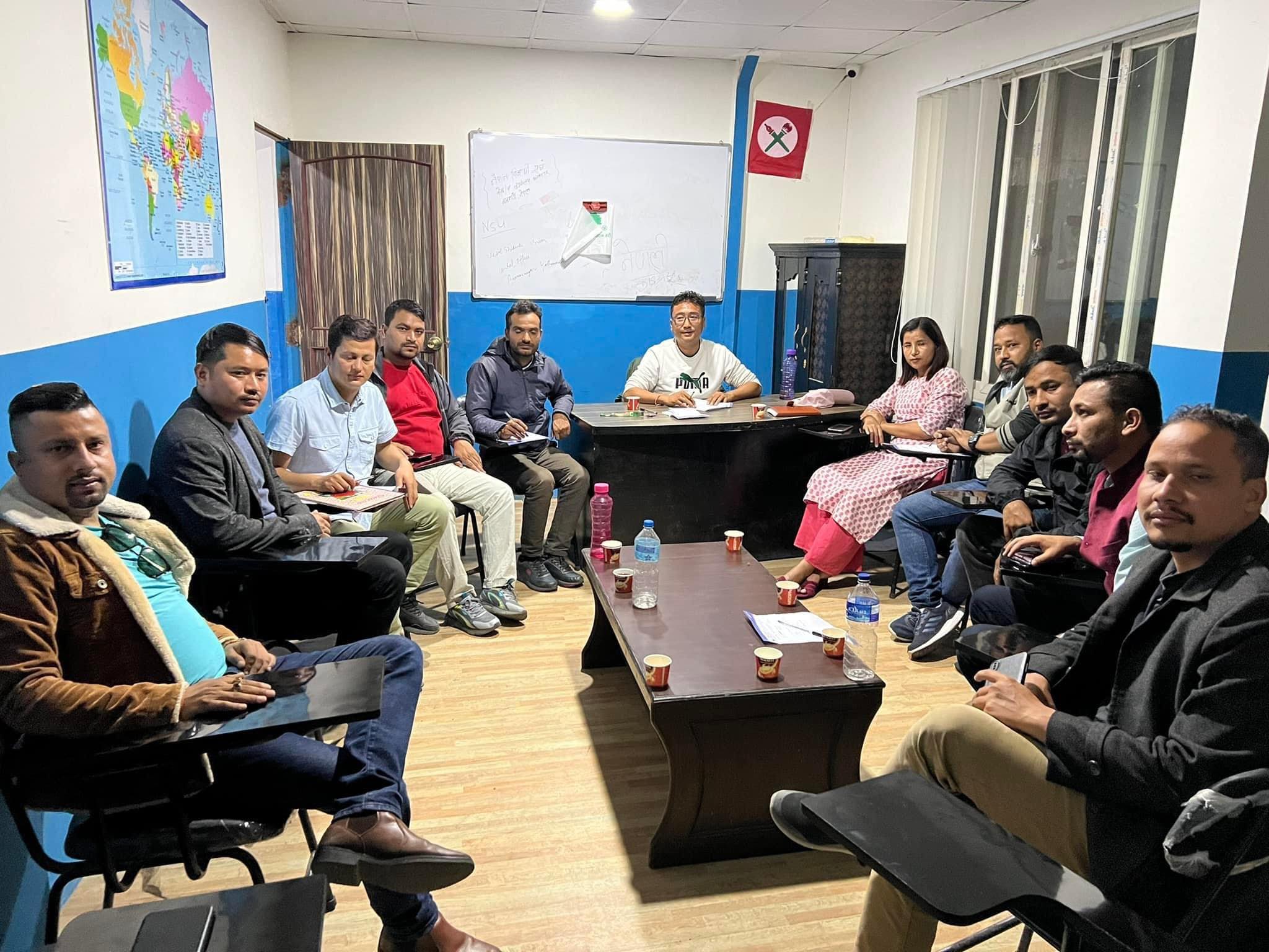 सत्ता गठबन्धनका विद्यार्थी संगठनले हरेक निर्वाचन क्षेत्रमा २ सय युवा परिचालन गर्ने